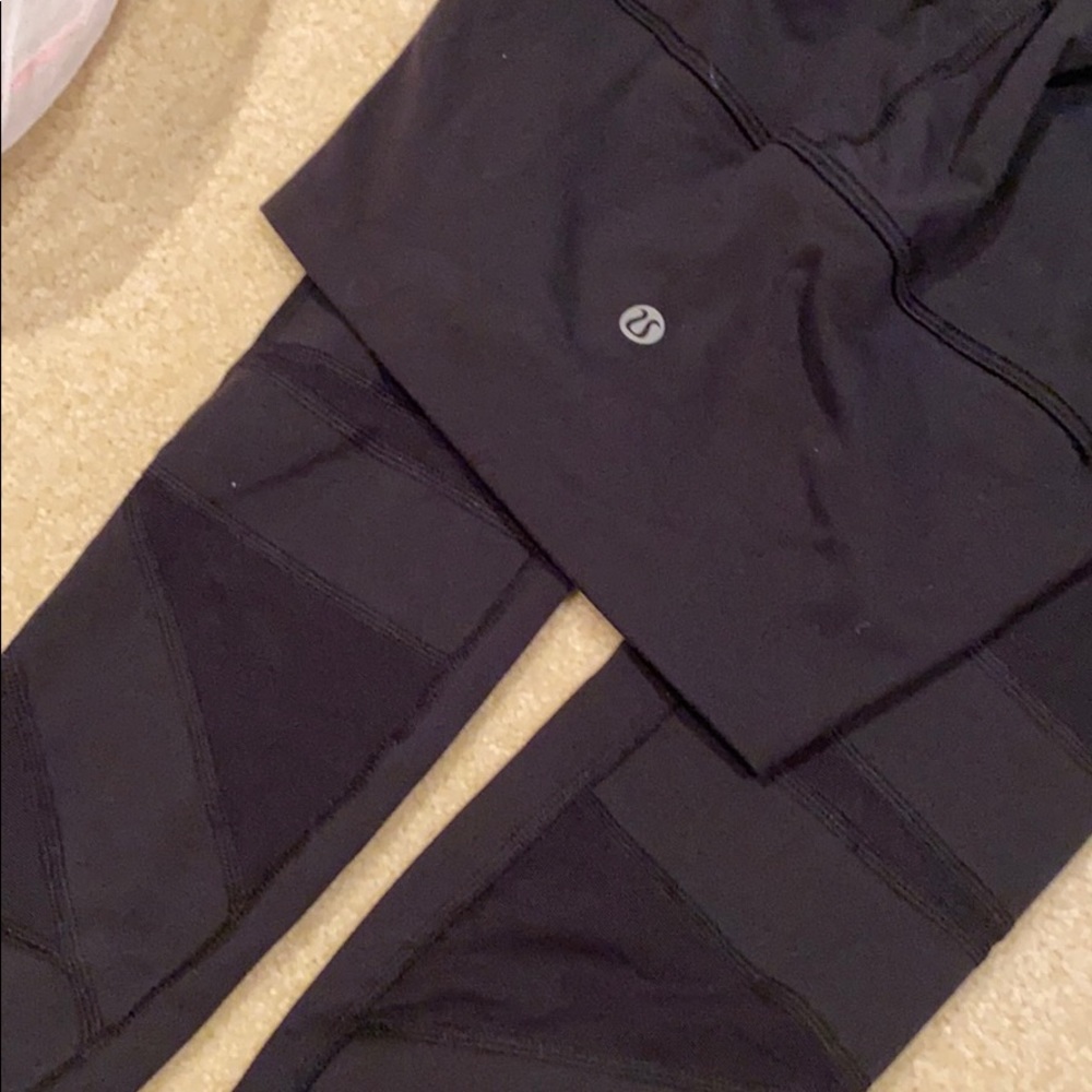 Wunder Under Pant Tech Mesh Lululemon Leggings - image 3